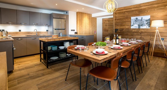 Chalet Bourget, Alpe d'Huez ski chalet, image 3